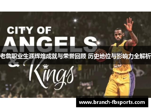 老詹职业生涯辉煌成就与荣誉回顾 历史地位与影响力全解析
